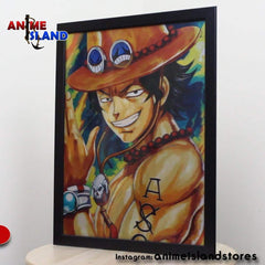 لوحة ثري دي لوفي إيس سابو - ون بيس