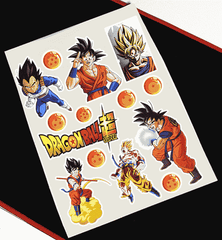 ستيكرات دراجون بول