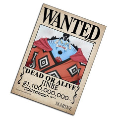 بوستر جينبي المطلوبين الجديد ون بيس