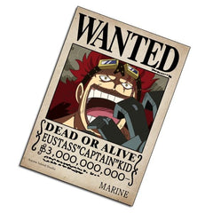 بوستر كابتن كيد المطلوبين الجديد ون بيس