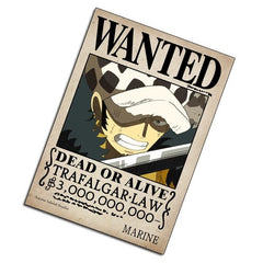 بوسترات المطلوبين لوفي لاو كابتن كيد