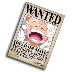 بوسترات المطلوبين لوفي لاو كابتن كيد