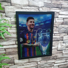 لوحة ميسي ثري دي