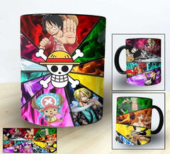 كوب ون بيس طاقم قبعة القش