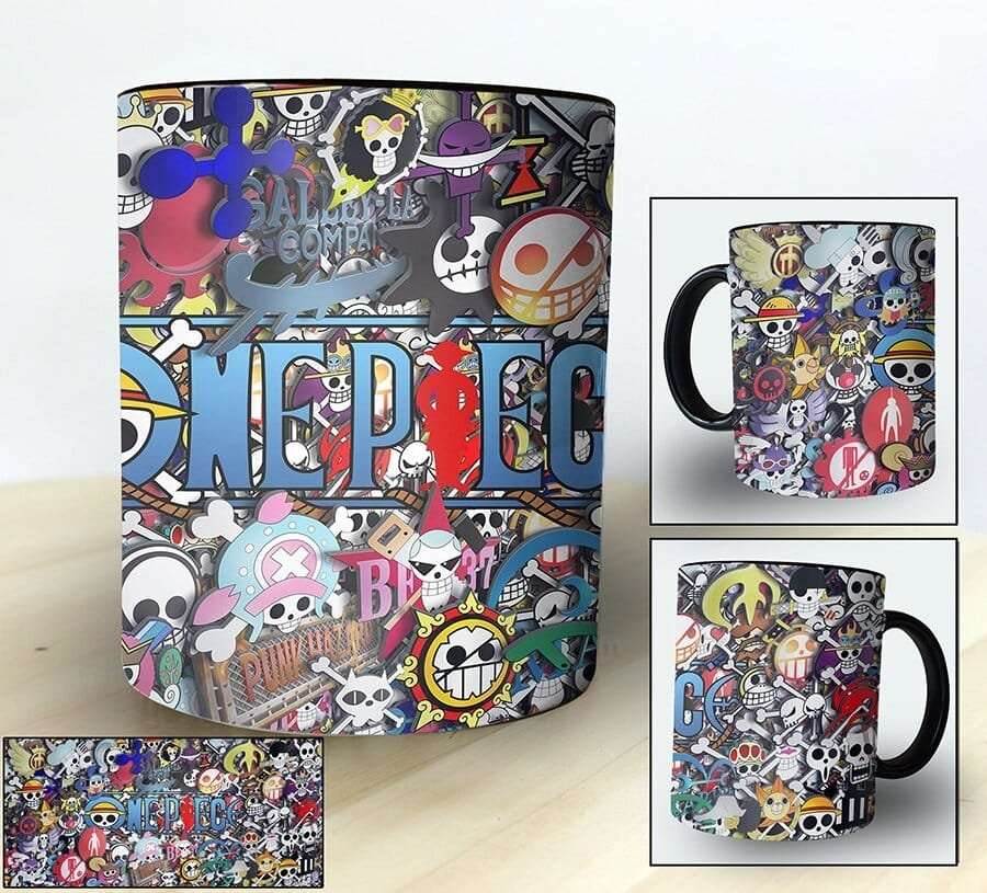 كوب شعارات قراصنة ون بيس