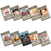 بوسترات المطلوبين طاقم قبعة القش لوفي