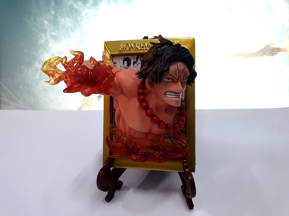 مجسم إيس لوحة مانجا ون بيس